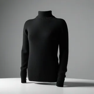 Super sweter - czarny